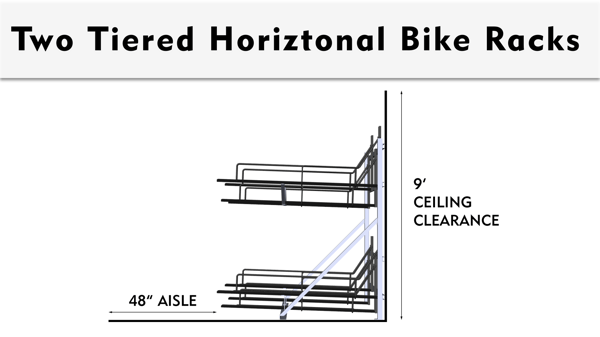 bike storage size